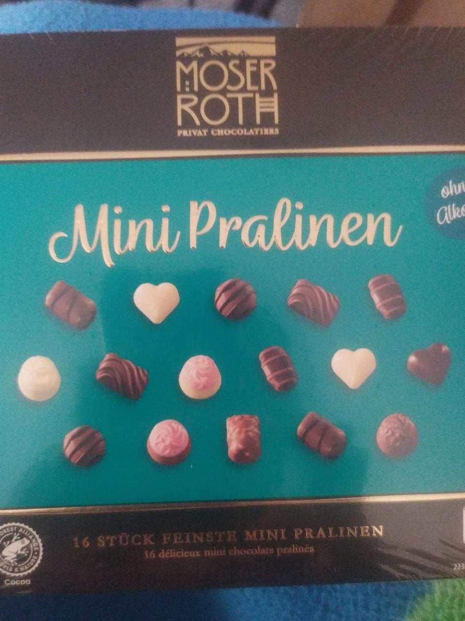 Fotografie - mini pralinen Moser Roth