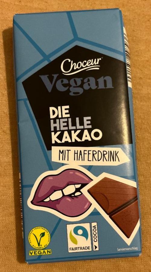 Fotografie - Vegan die Helle Kakao mit Haferdrink Choceur