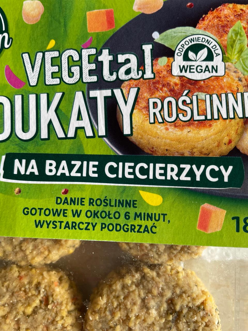 Fotografie - Dukaty roślinne na bazie ciecierzycy vegetal Carrefour Sensation