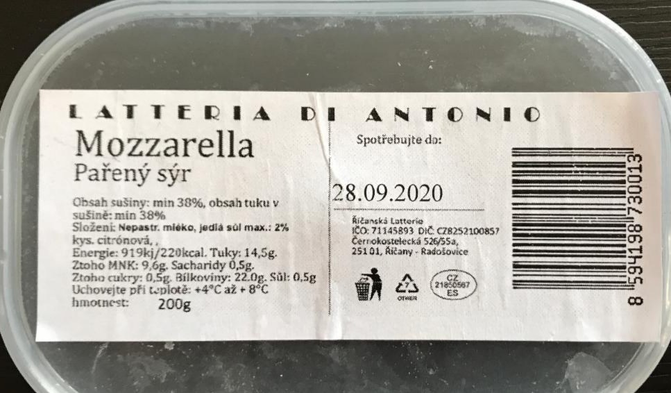 Fotografie - Mozzarella - Latteria di Antonio