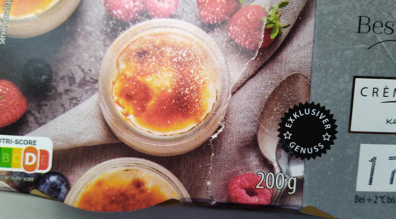 Fotografie - Crème Brûlée