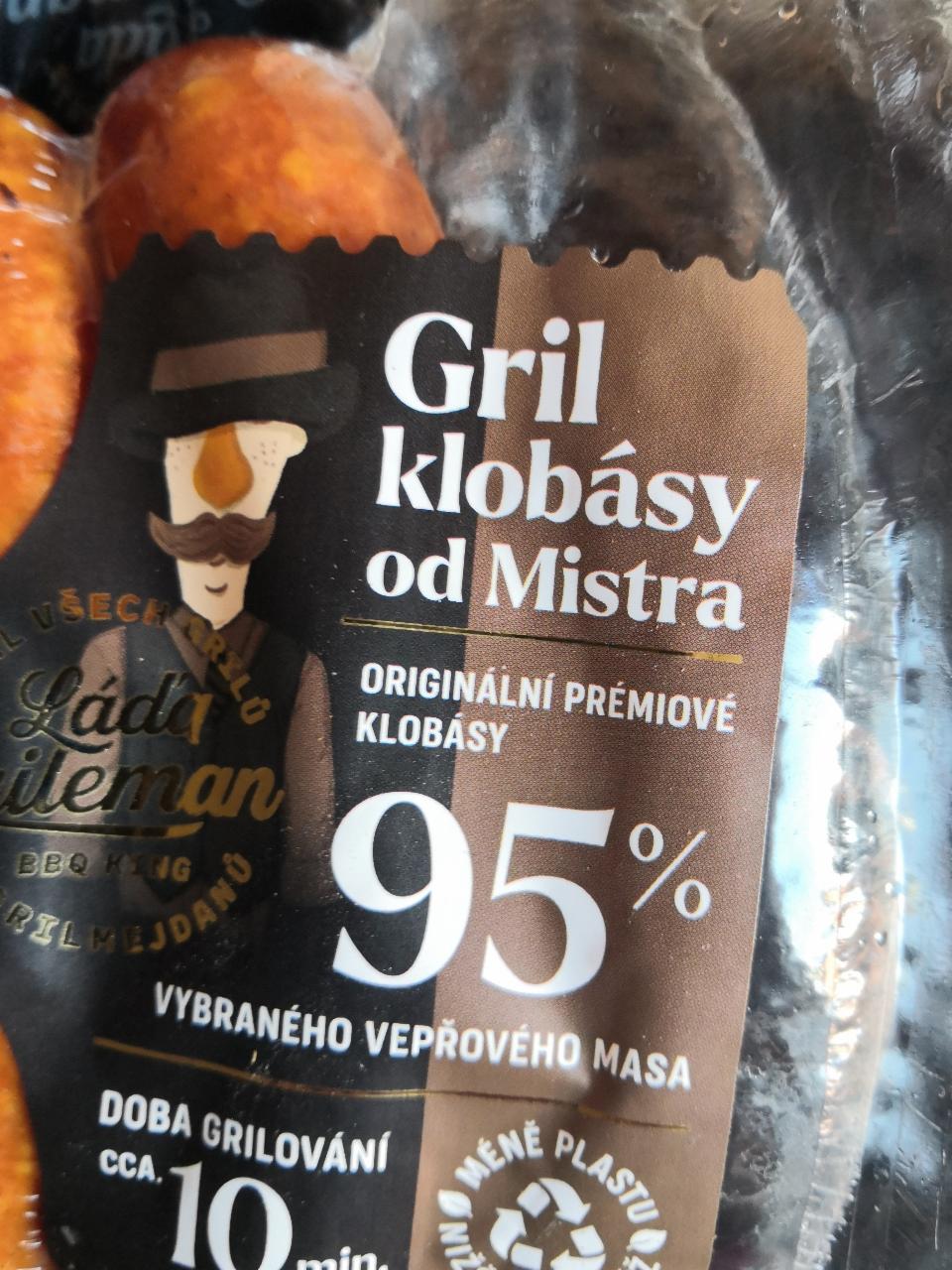 Fotografie - Gril klobása od mistra 95% Kostelecké uzeniny