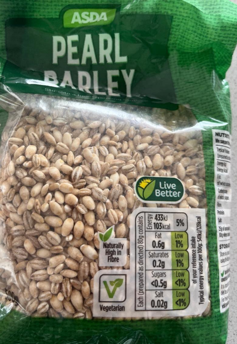 Fotografie - Pearl barley Asda (cooked)