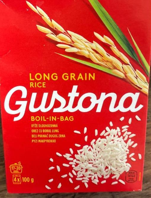 Fotografie - Long grain rice Gustona