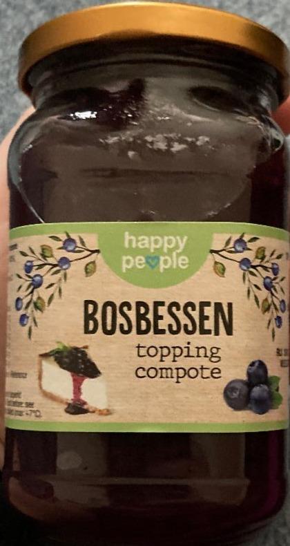 Fotografie - Topping Compote Bosbessen Happy People