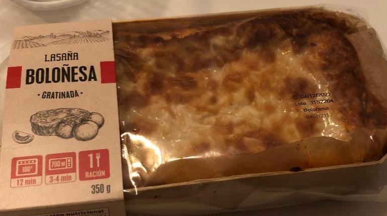 Fotografie - gratinované lasagne Lidl