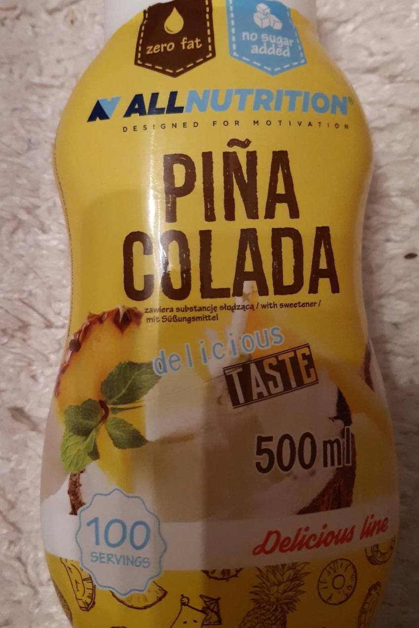 Fotografie - Sauce Piňa Colada - AllNutrition