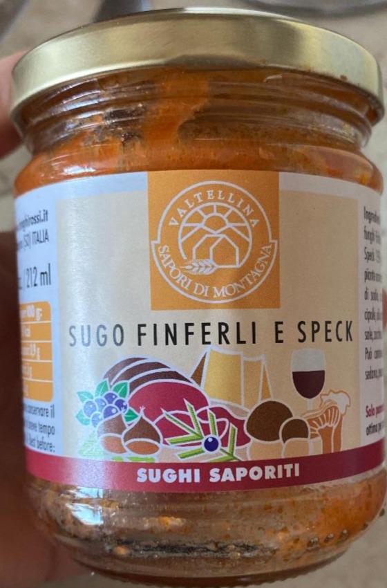 Fotografie - Sugo finferli e speck Sapori di Montagna