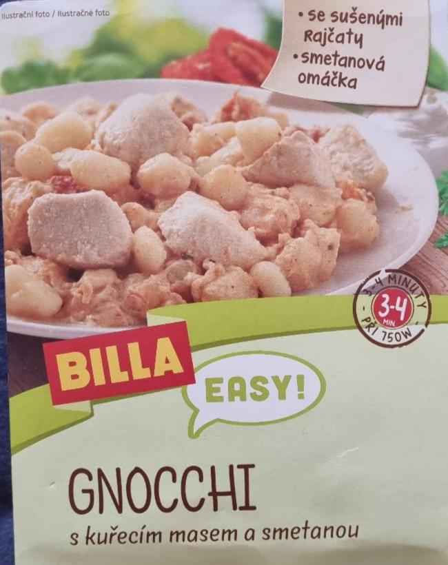 Fotografie - Gnocchi s kuřecím masem a smetanou Billa Easy!