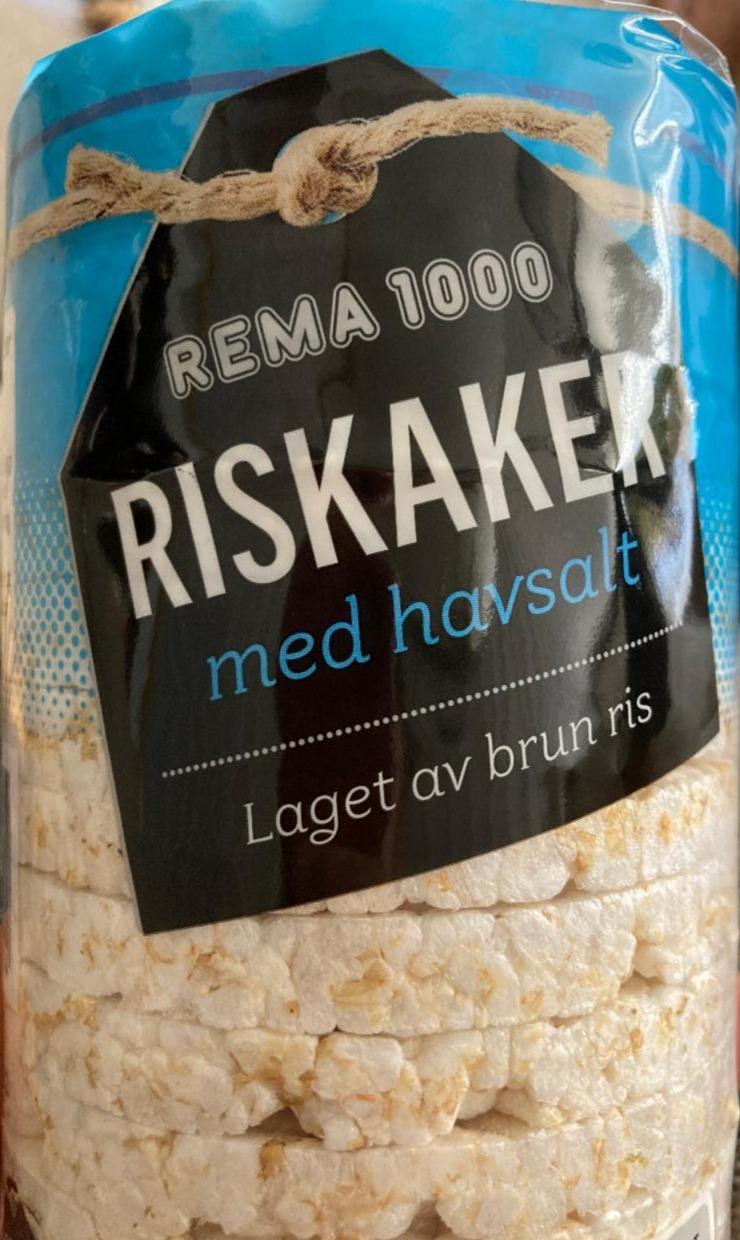 Fotografie - Riskaker med havsalt Rema1000