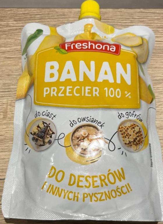 Fotografie - Banan przecier 100% Freshona