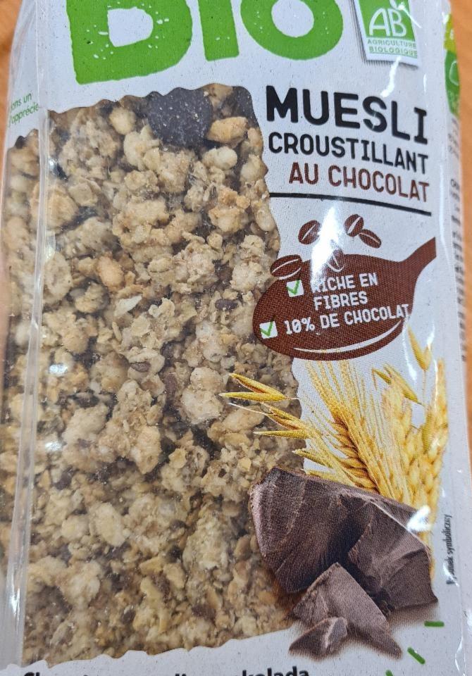 Fotografie - Bio Muesli croustillant au chocolat Chabrior