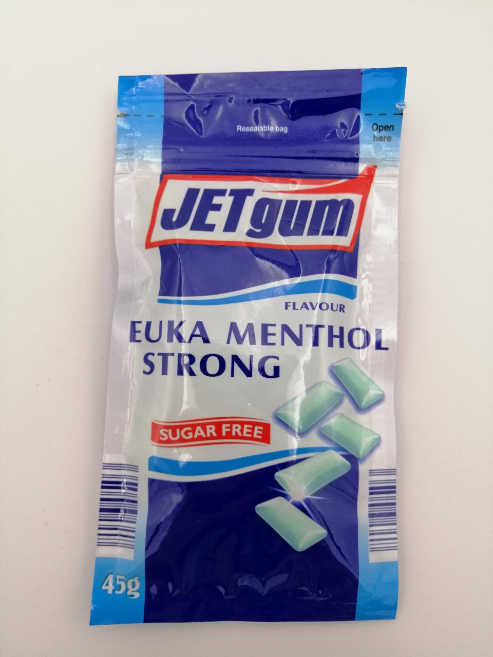 Fotografie - JETgum fresh eukamentol