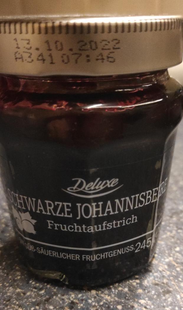 Fotografie - Schwarze Johannisbeere Fruchtaufstrich