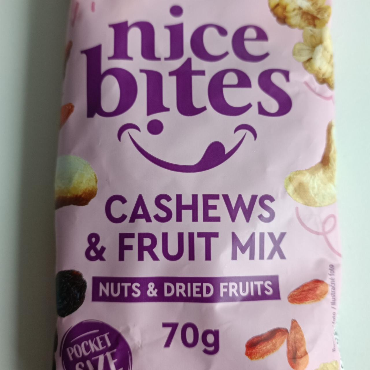 Fotografie - Cashews fruit mix kešu a ovoce směs Nice Bites