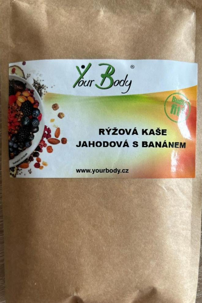 Fotografie - Rýžová kaše jahodová s banánem YourBody