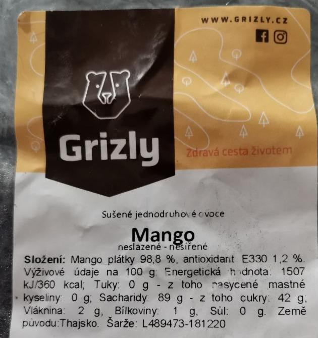 Fotografie - Mango Grizly