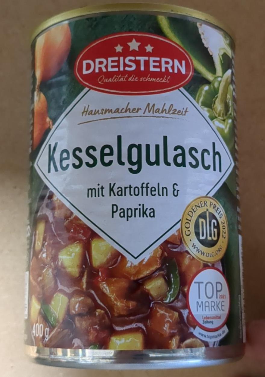 Fotografie - Kesselgulasch mit Kartoffeln & Paprika Dreistern