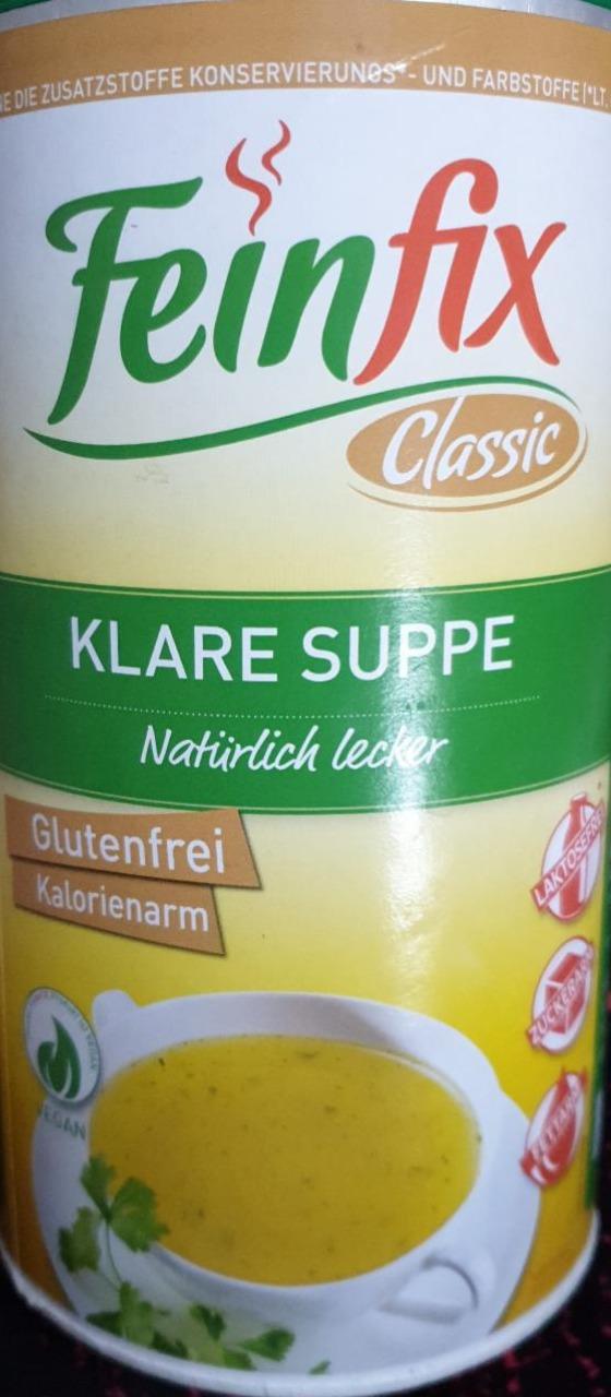 Fotografie - Klare Suppe natürlich lecker glutenfrei Feinfix