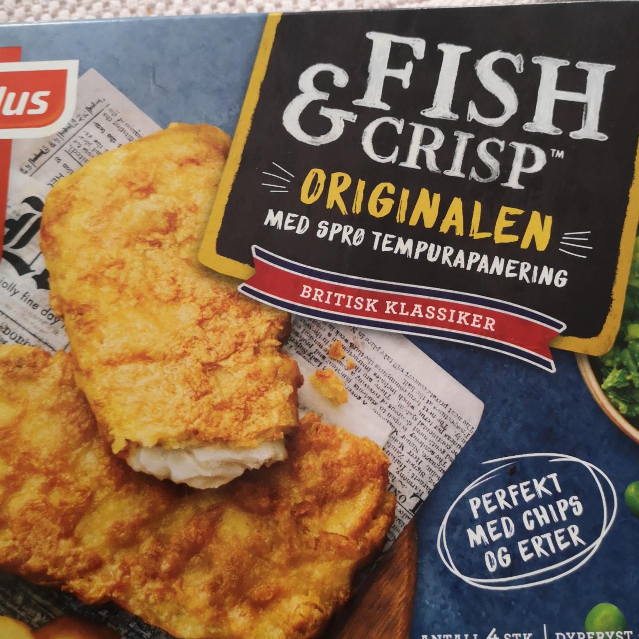 Fotografie - Fish & Crisp Originalen Findus