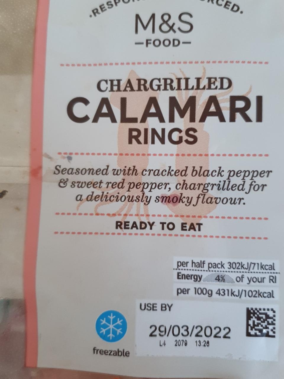 Fotografie - Calamari rings M&S