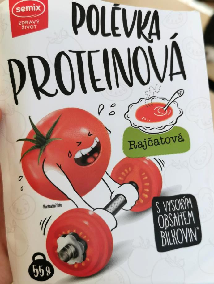 Fotografie - polévka proteinová rajčatová Semix