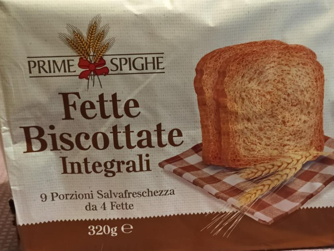 Fotografie - Fette biscottate integrali Prime Spighe