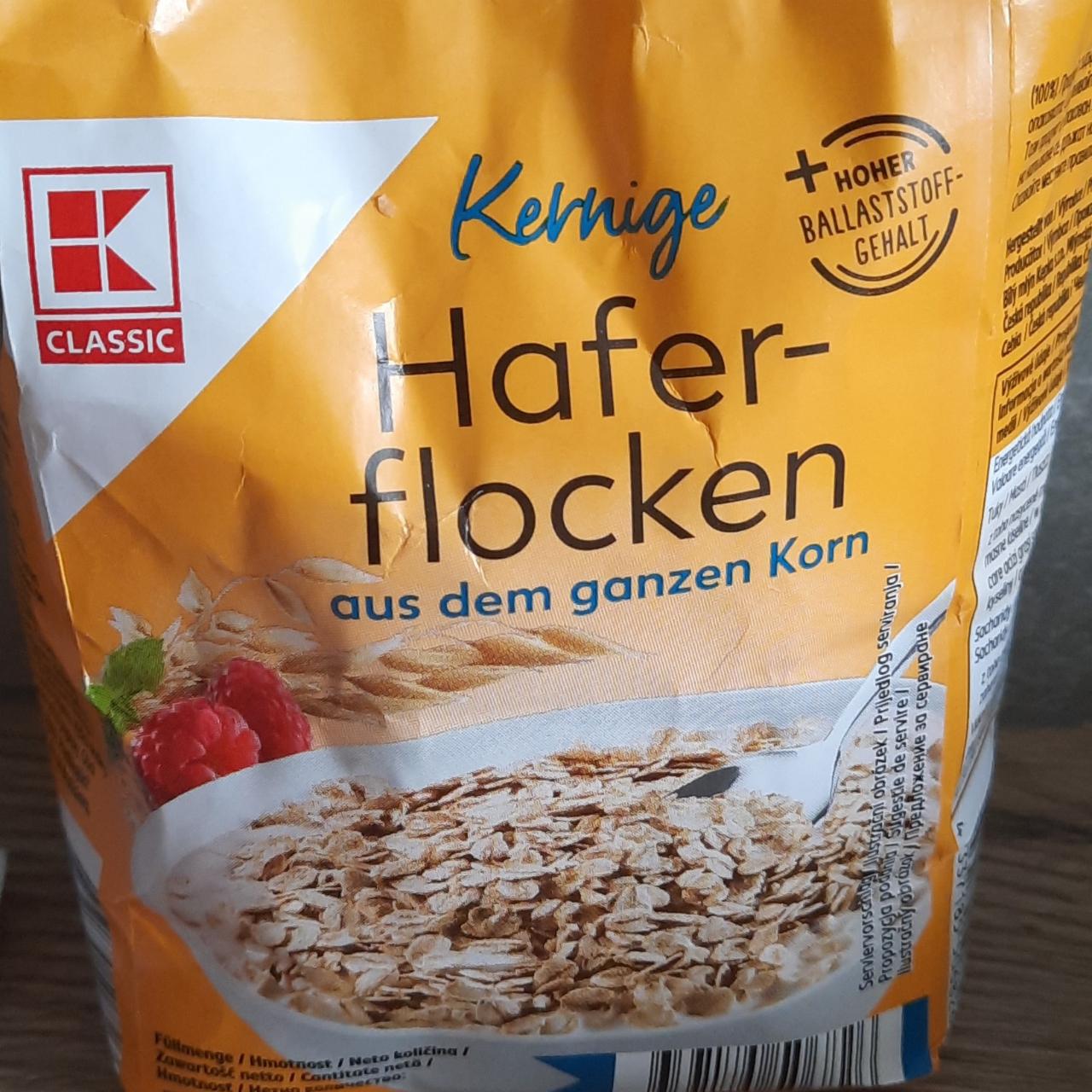 Fotografie - Kernige Hafer-Flocken aus dem ganzen Korn K-Classic