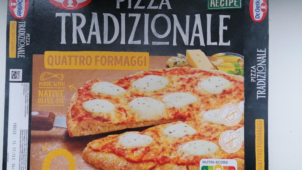 Fotografie - Pizza tradizionale Quattro formaggi Dr. Oetker