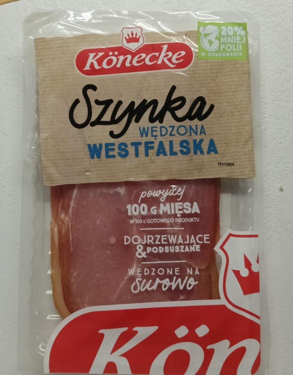 Fotografie - Szynka wędzona westfalska Könecke