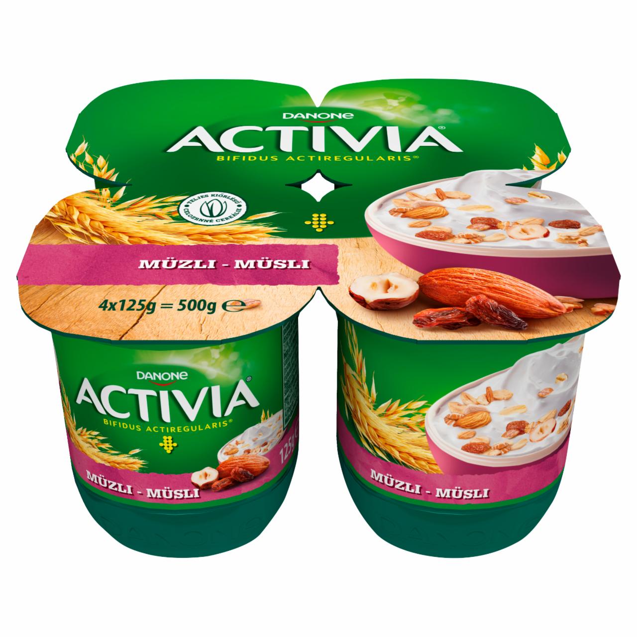 Fotografie - Activia müsli lískový ořech, vlašský ořech