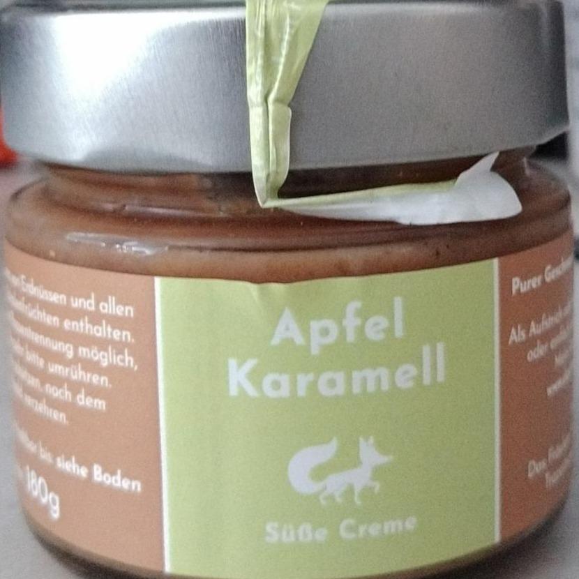 Fotografie - Apfel Karamell süsse Creme