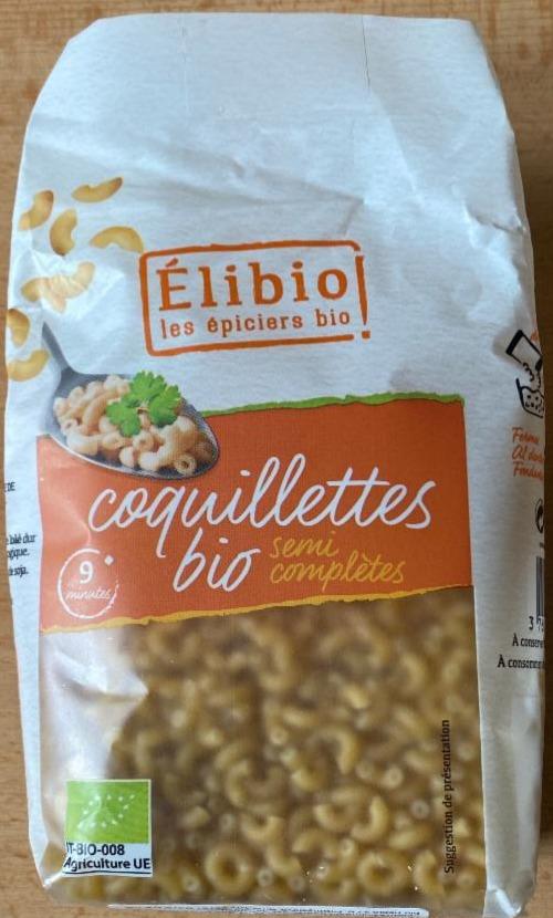 Fotografie - Coquillettes bio semi complètes Élibio