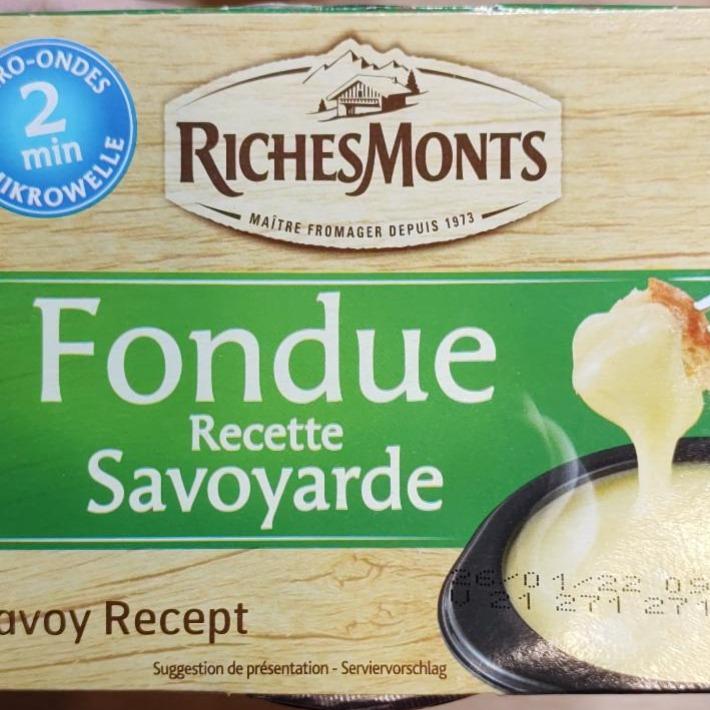 Fotografie - Fondue Recette Savoyarde RichesMonts