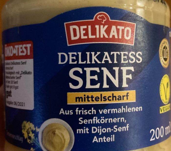 Fotografie - Delikatess Senf mittelscharf Delikato