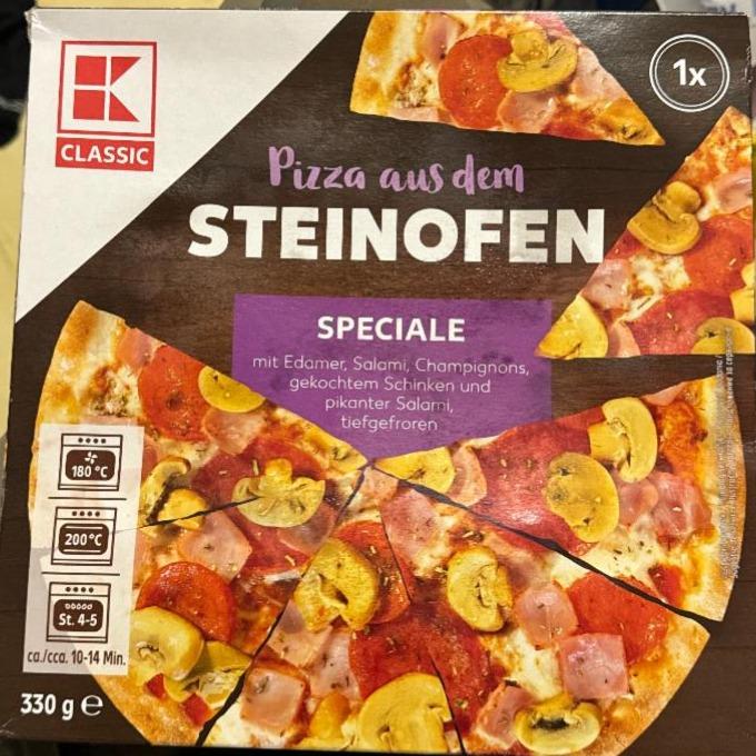 Fotografie - Pizza aus dem Steinofen Speciale K-Classic