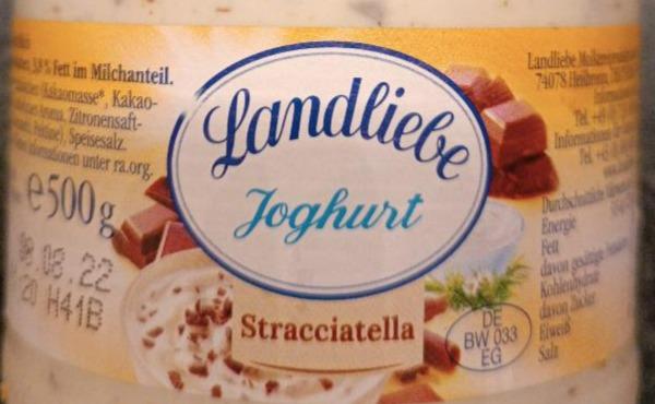 Fotografie - Landliebe jogurt Stracciatella