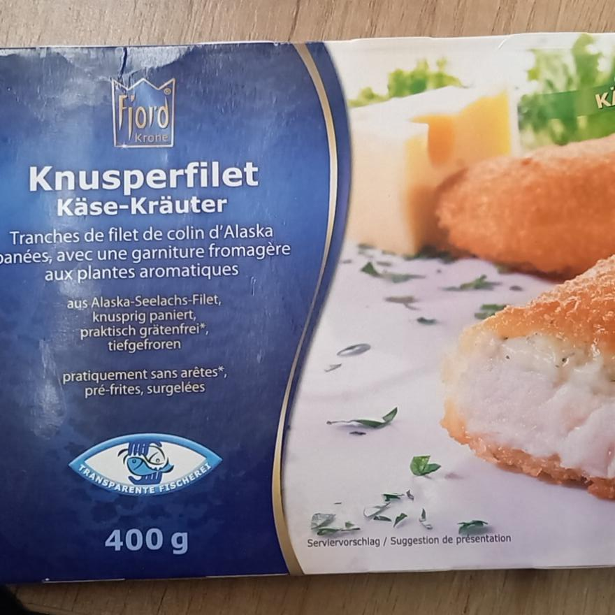 Fotografie - Knusperfilet käse-kräuter Fjord Krone