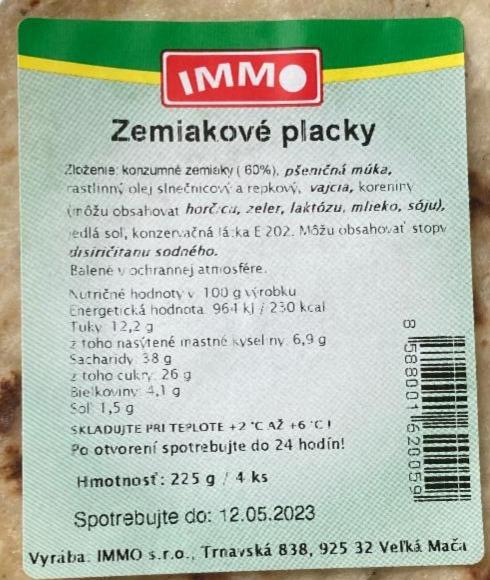 Fotografie - Zemiakové placky Immo