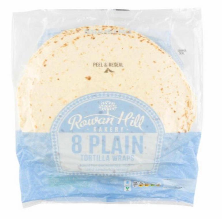 Fotografie - Bakery 8 Plain Tortilla Wraps Rowan Hill