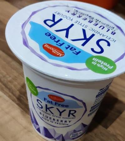 Fotografie - Fat Free Skyr Blueberry Milbona