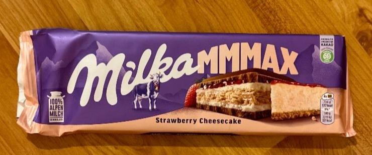 Fotografie - Mmmax Strawberry cheesecake Milka