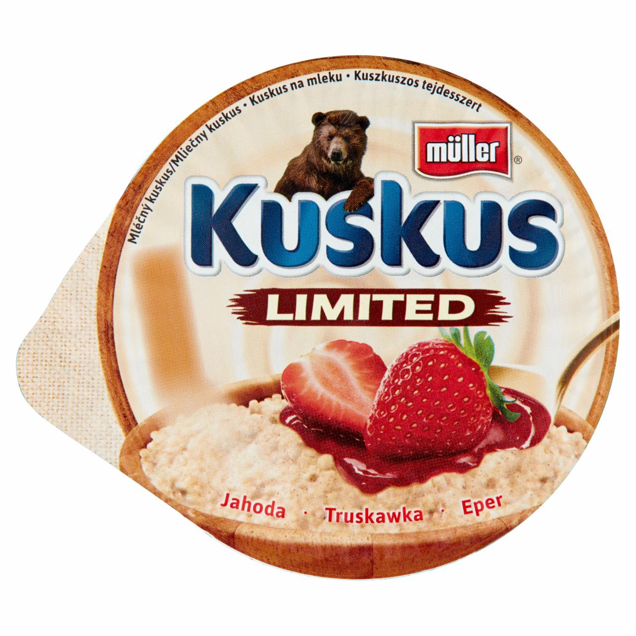 Fotografie - Kuskus limited jahoda Müller