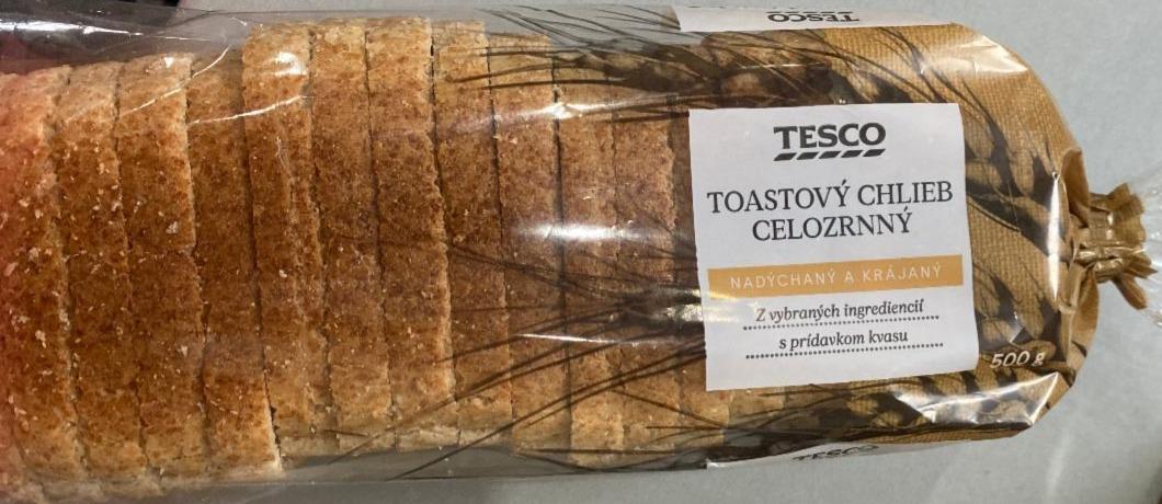 Fotografie - Toastový chlieb celozrnný Tesco