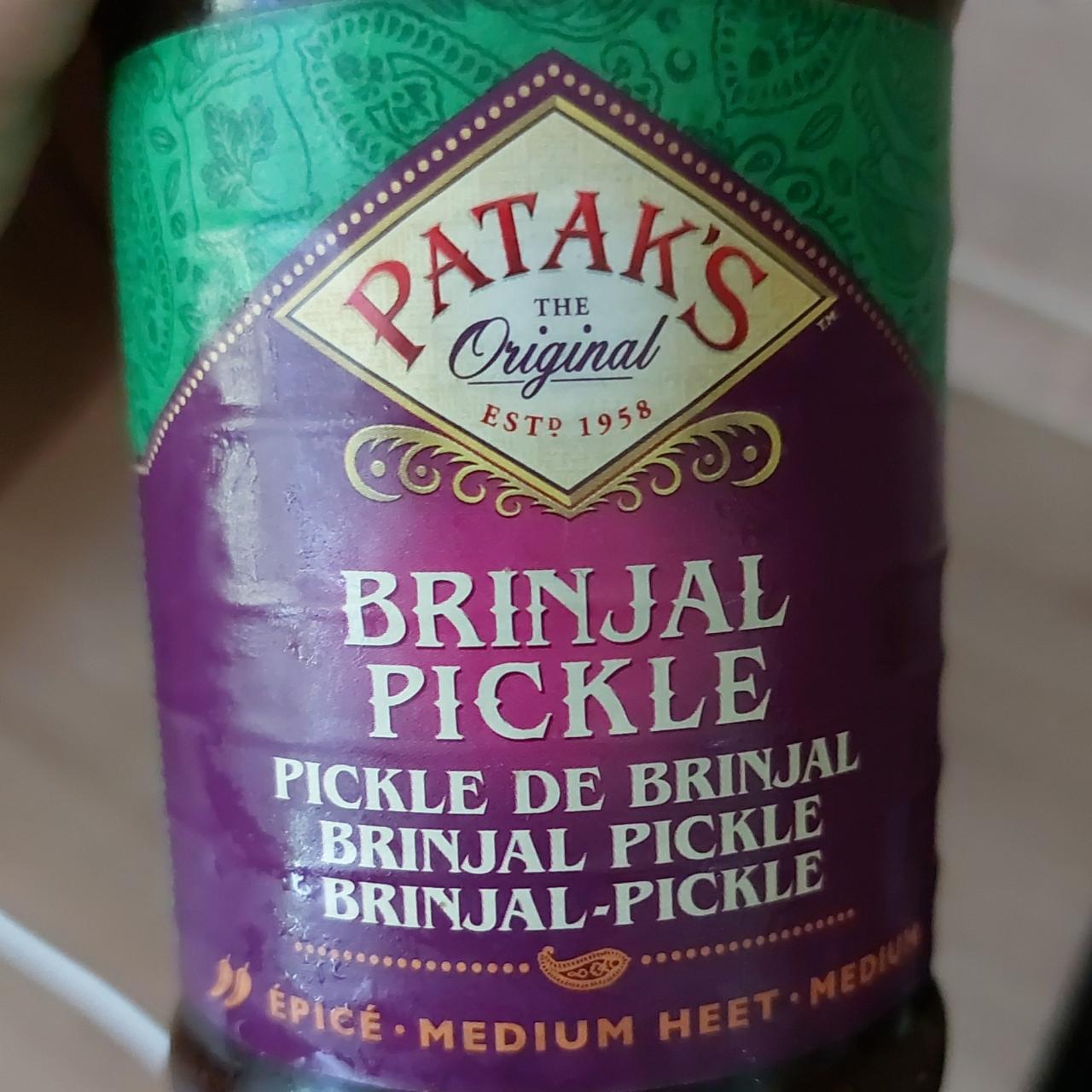 Fotografie - Brinjal Pidkle Patak's