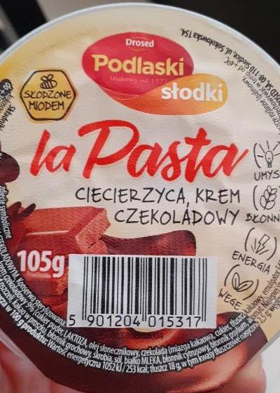 Fotografie - La Pasta Ciecierzyca, krem czekoladowy Podlaski