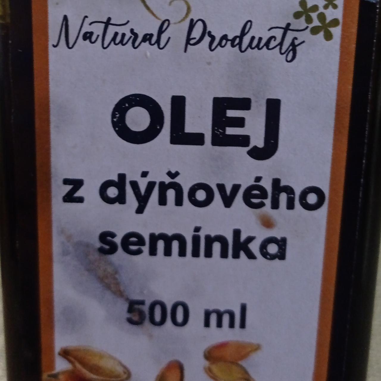 Fotografie - Olej z dýňového semínka Natural products