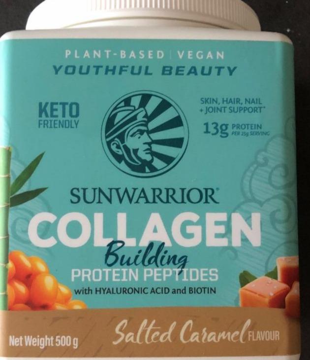 Fotografie - Collagen Building Protein Peptides Salted Caramel Sunwarrior