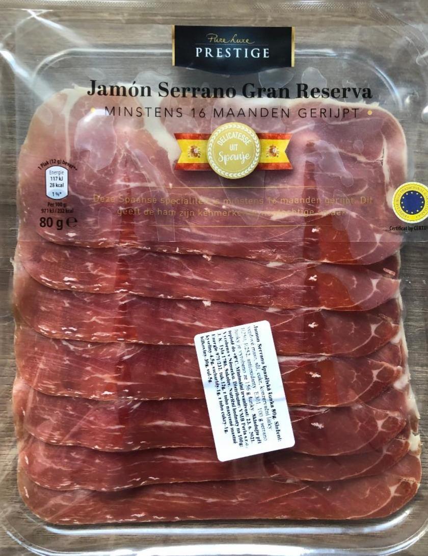 Fotografie - Jamón Serrano Gran Reserva Prestige