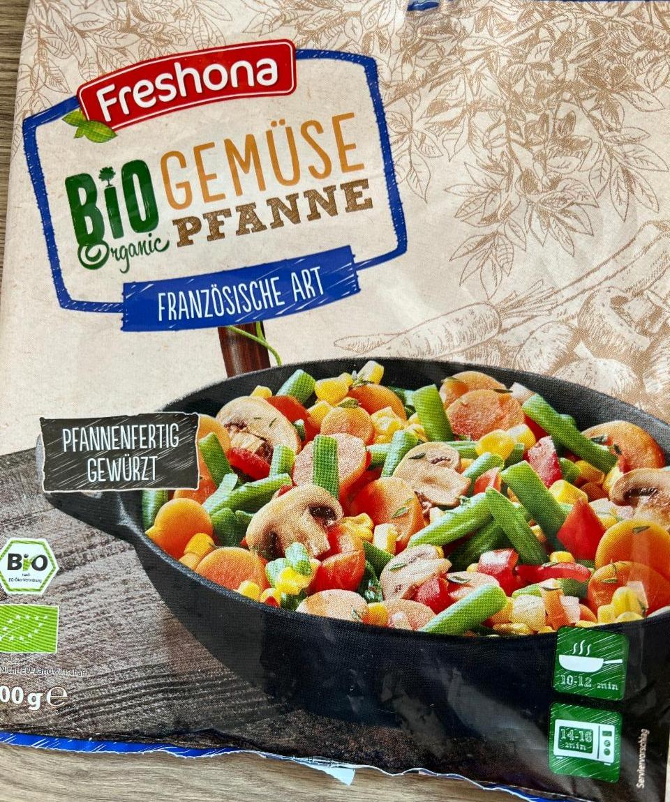 Fotografie - Bio Organic Gemüse Pfanne Französische Art Freshona